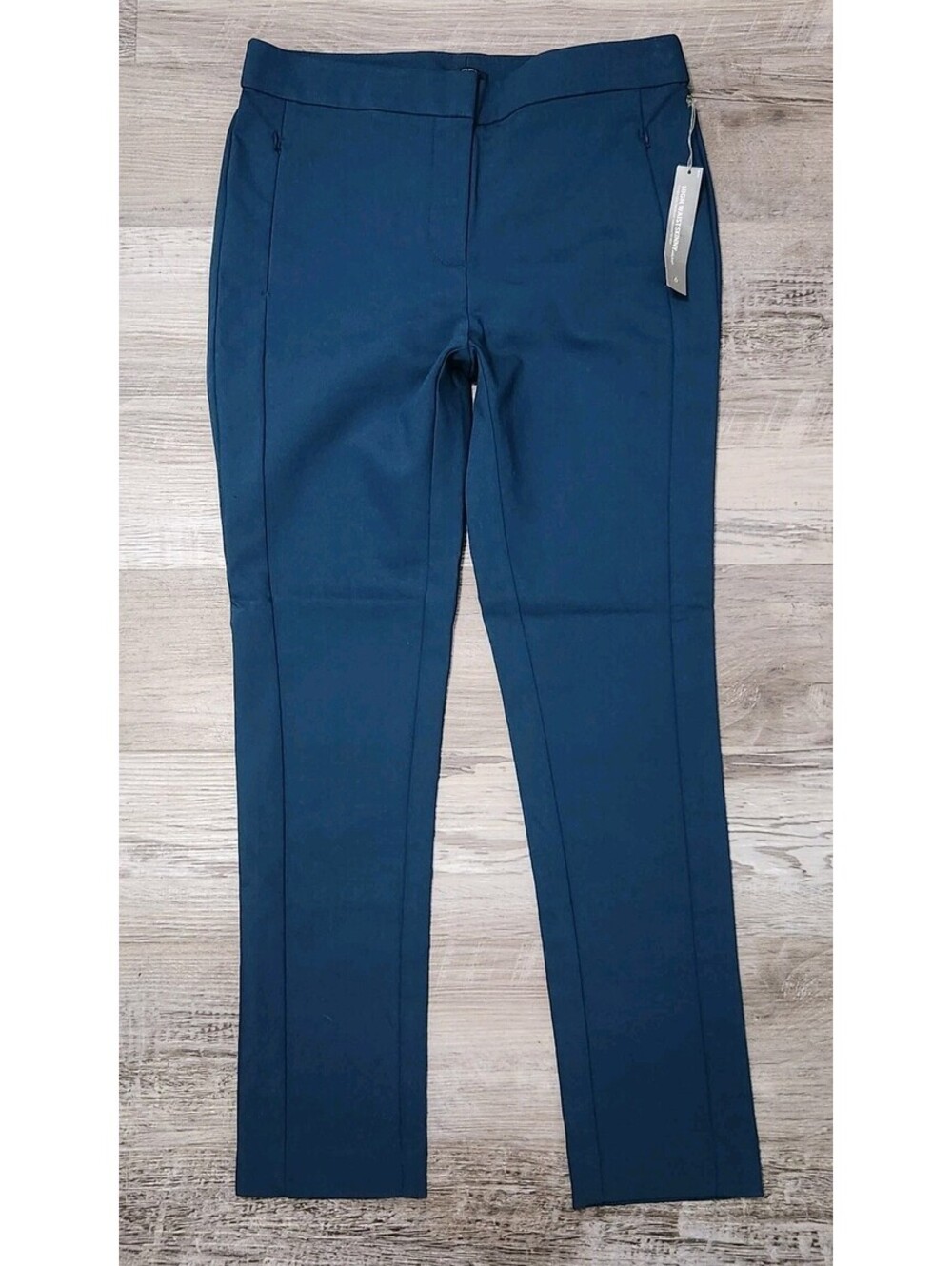 Ann Taylor Loft High Waist Skinny Dress Pants Womens 6 Teal NWT